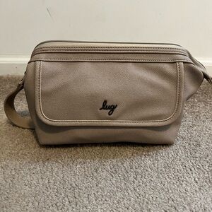 Lug Tan Crossbody Bag